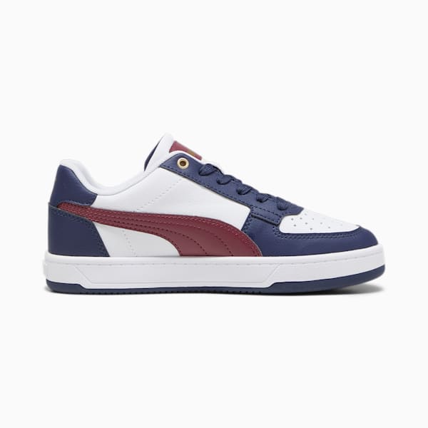 Sneakers Enfant et Adolescent PUMA Caven 2.0, PUMA White-Dark Jasper-PUMA Navy-Gold, extralarge
